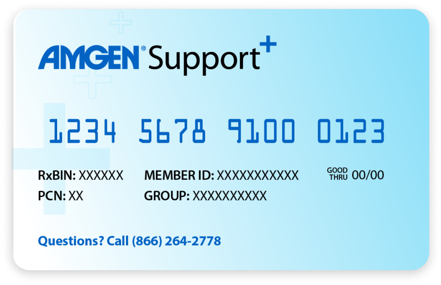 Amgen® SupportPlus copay card
